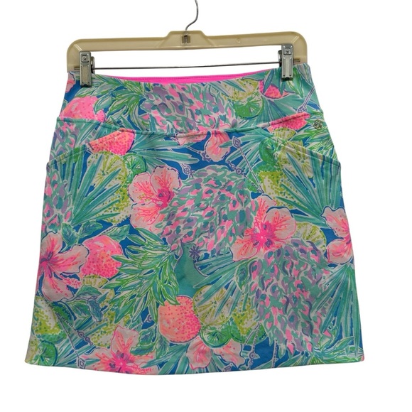 Lilly Pulitzer Dresses & Skirts - Lilly Pulitzer Luxletic Skort Size 2 Floral Tropical Golf